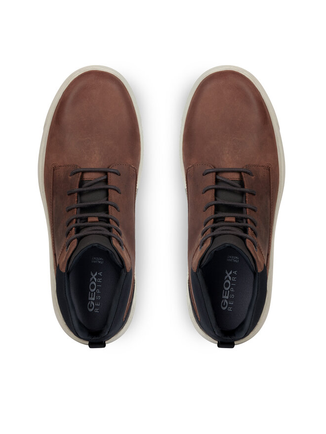 Geox Schnürschuhe Geox U Cervino U36DTA 0CL11 C6006 Braun