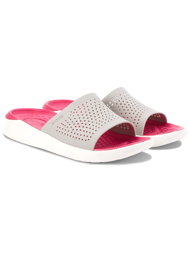 Crocs Шльопанці Crocs Literide Slide 205183 Сірий