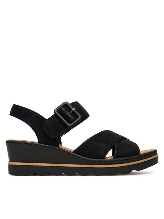 Rieker Sandalen Rieker 67463-00 Schwarz