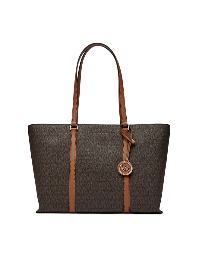 MICHAEL Michael Kors Táska MICHAEL Michael Kors Temple Tote 30R4G1LT3B Barna