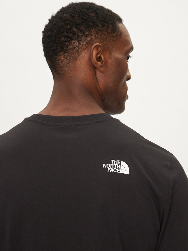 The North Face The North Face T-Shirt Fine NF0A8A6M Schwarz Regular Fit