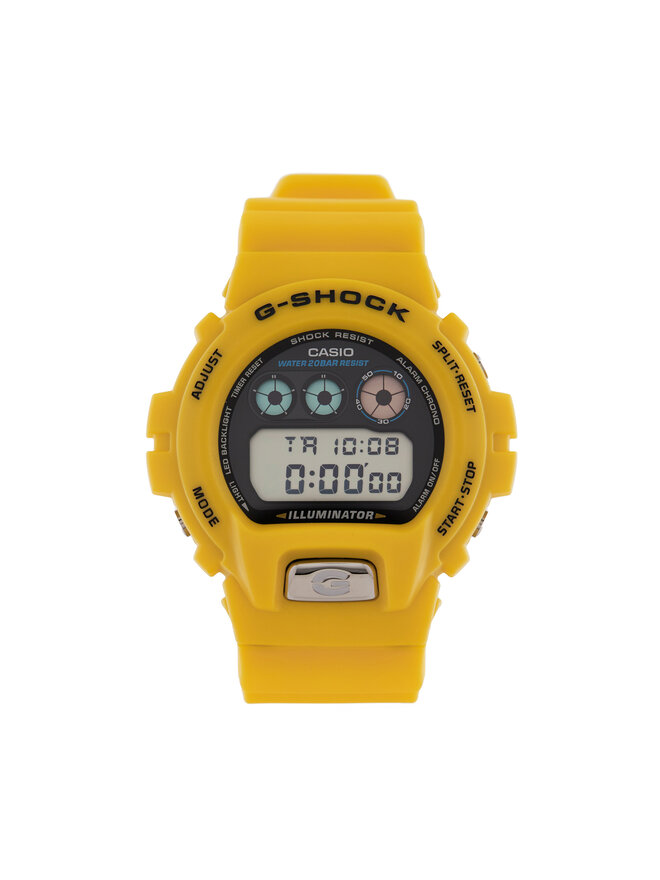 G-Shock Zegarek G-Shock DW-6900TR-9ER Żółty