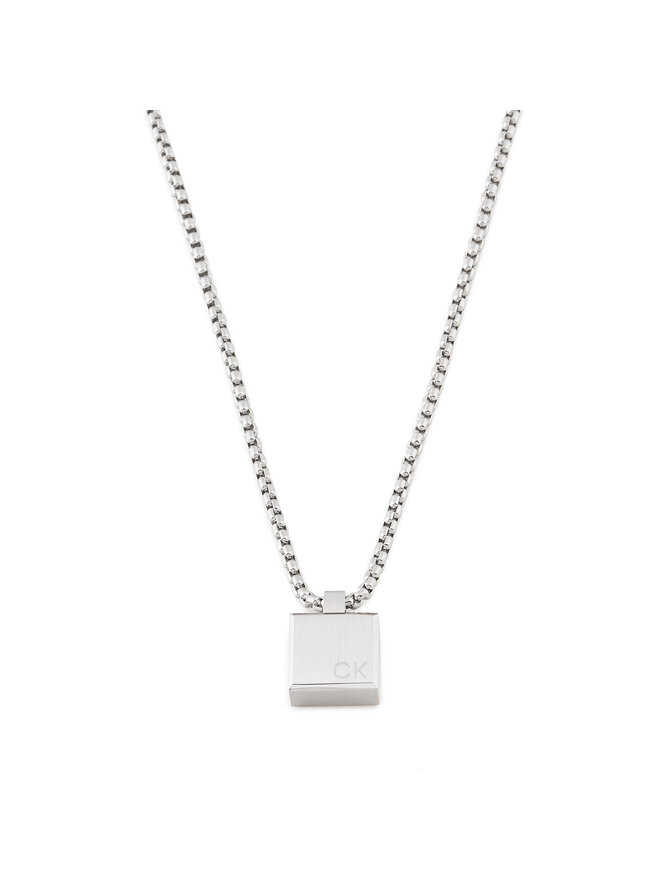 Calvin Klein Naszyjnik Calvin Klein 35000486 Srebrny