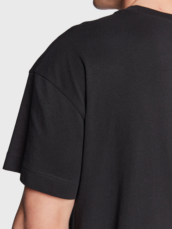 HUGO Hugo T-Shirt Linked 50480246 Schwarz Regular Fit