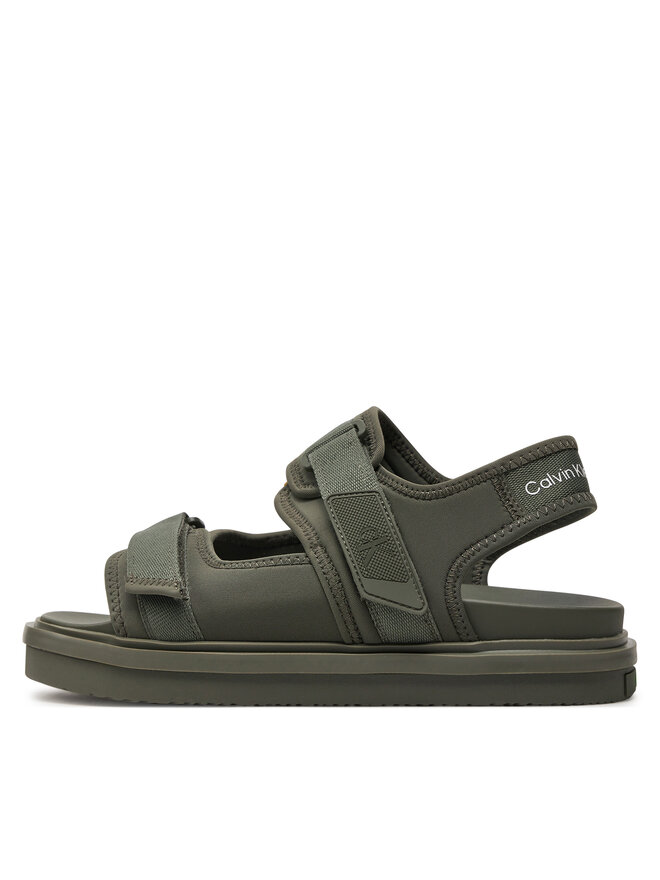 Calvin Klein Jeans Sandali Calvin Klein Jeans Sandal Velcro Np In Mr YM0YM00940 Verde