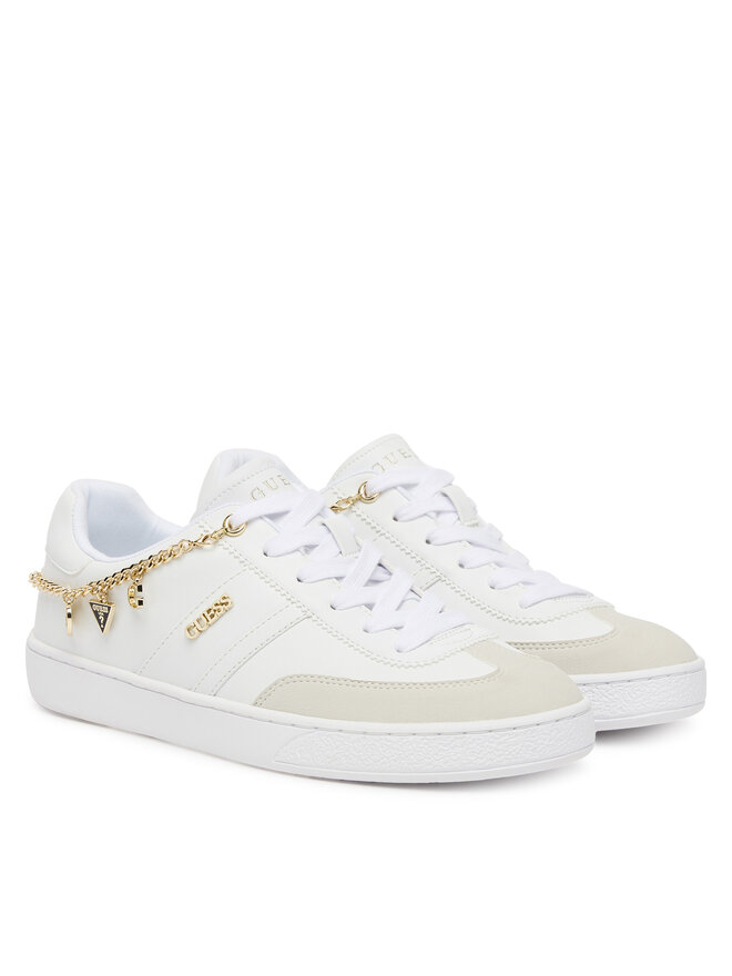 Guess Снікерcи Guess FLTNAO LEA12 Білий