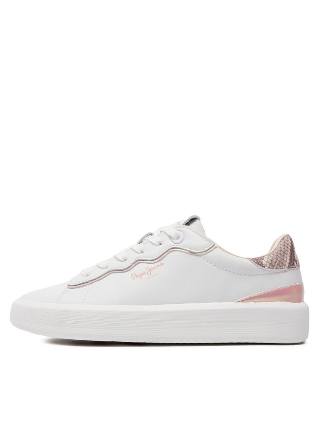 Pepe Jeans Snīkeri Pepe Jeans Dobbie Seal PLS00006 Balts
