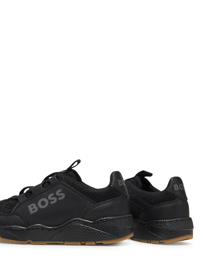 BOSS Sneakersy BOSS J51648 M Černá