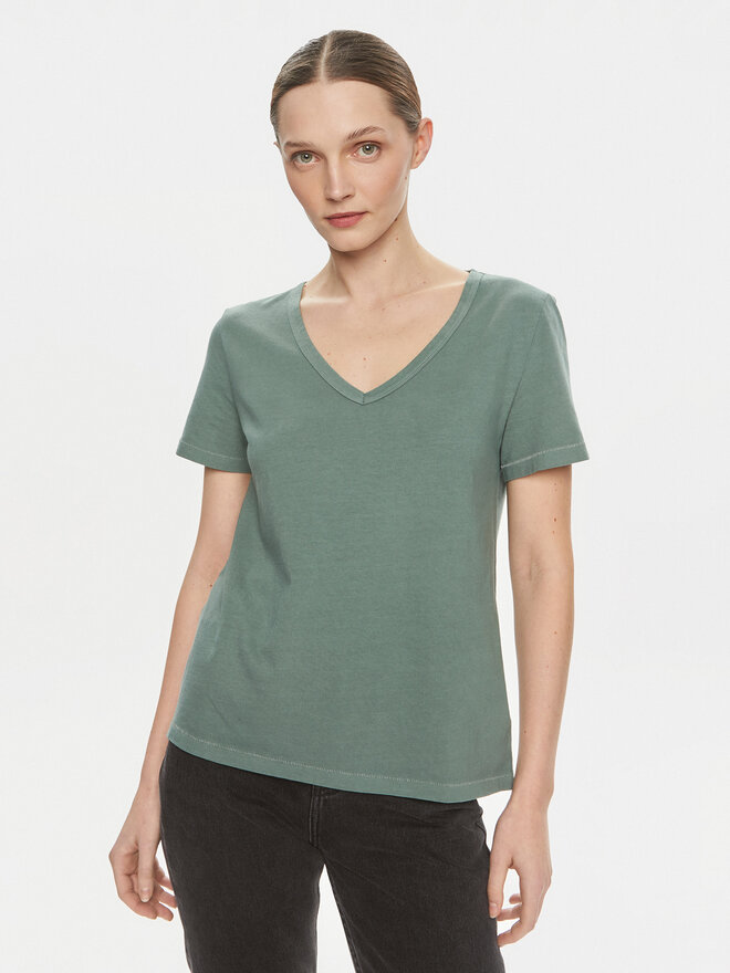Gap Gap Marškinėliai 740140 Žalia Regular Fit