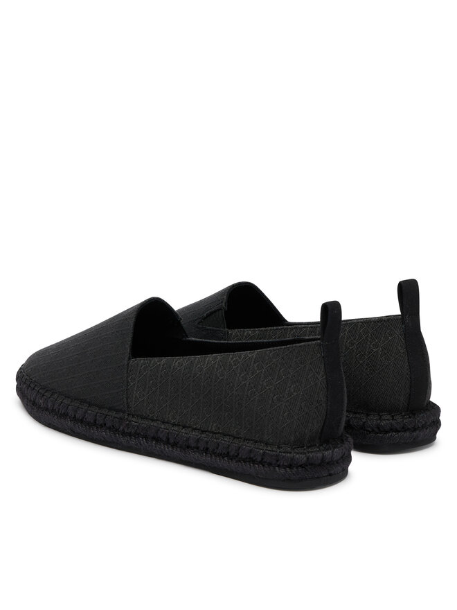 Calvin Klein Espadrilles Calvin Klein Espadrille Aop Cv HM0HM02231 Schwarz