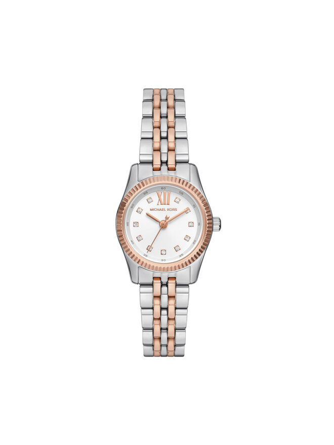 Michael Kors Комплект часовник и гривна Michael Kors Lexington MK4817SET Бял