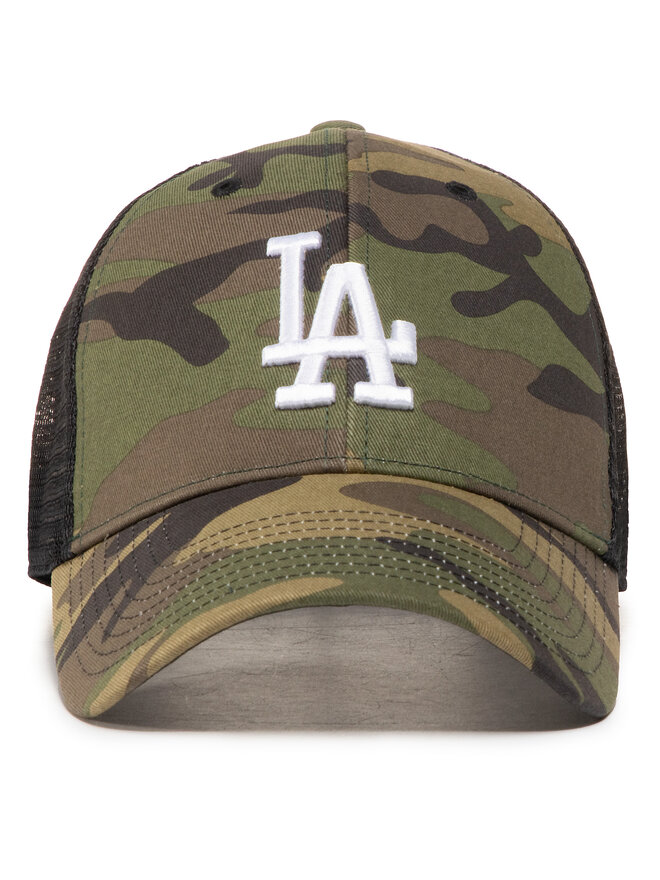 47 Brand Kšiltovka 47 Brand Mlb Los Angeles Dodgers Branson B-CBRAN12GWP-CMD Zelená