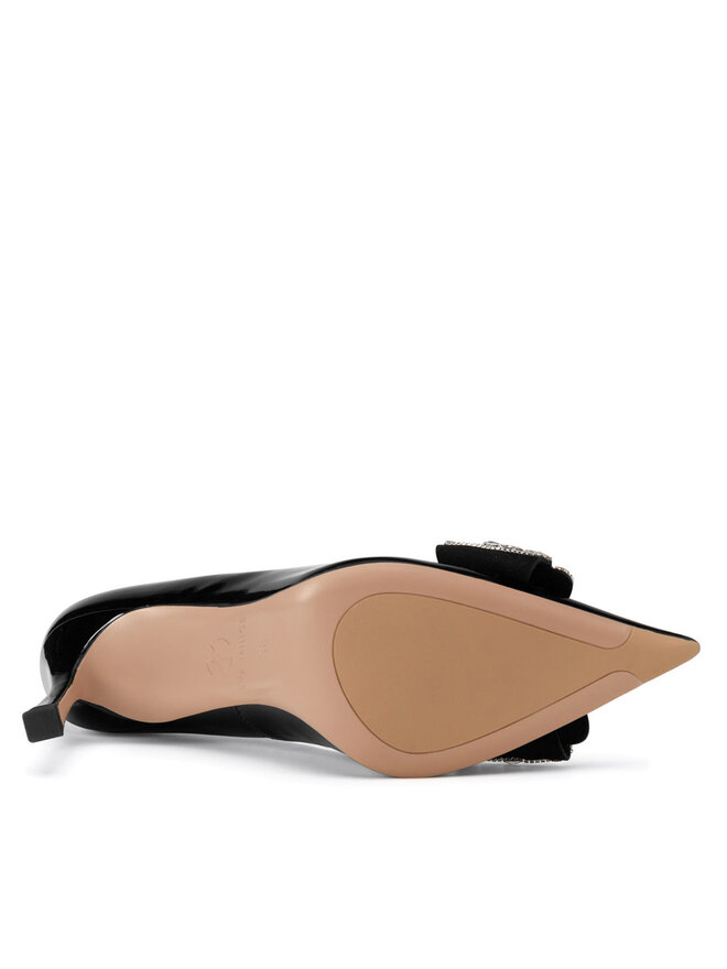 Eva Minge Pantofi cu toc subțire Eva Minge SARA-V1278-388-2 Negru