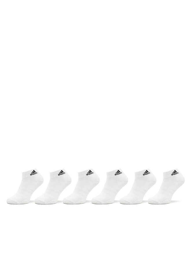 adidas Skarpety Niskie Unisex adidas Cushioned Sportswear Ankle Socks 6 Pairs HT3442 Biały