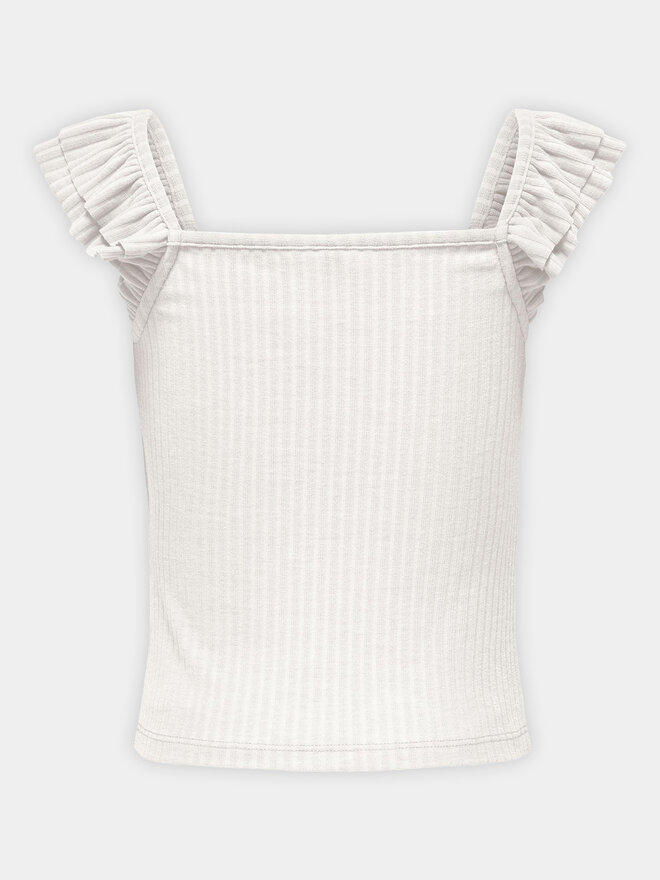 Kids ONLY Kids ONLY Felső Nella 15317829 Fehér Slim Fit
