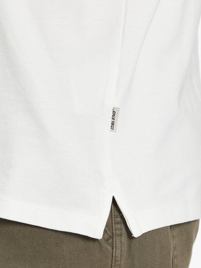 Blend Blend Poloshirt 20715179 Weiß Regular Fit