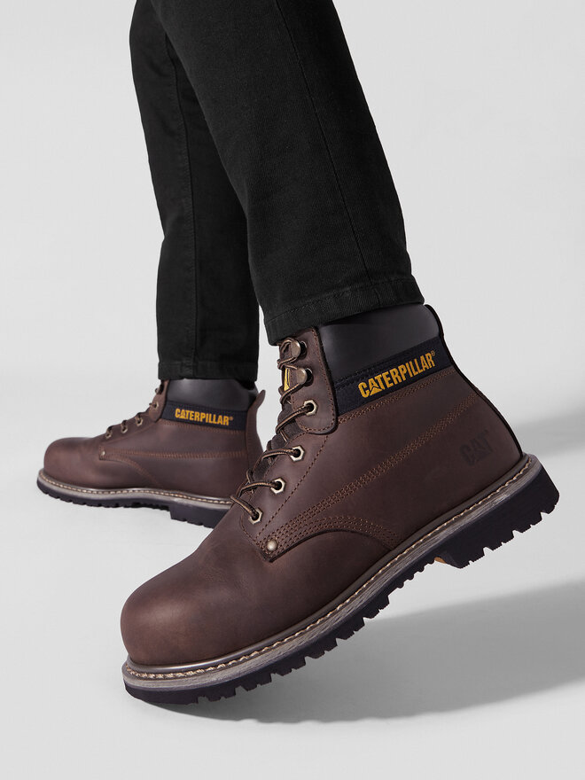 CAT Footwear Ορειβατικά παπούτσια CAT Footwear Powerplant S3 Hro P724629 Καφέ