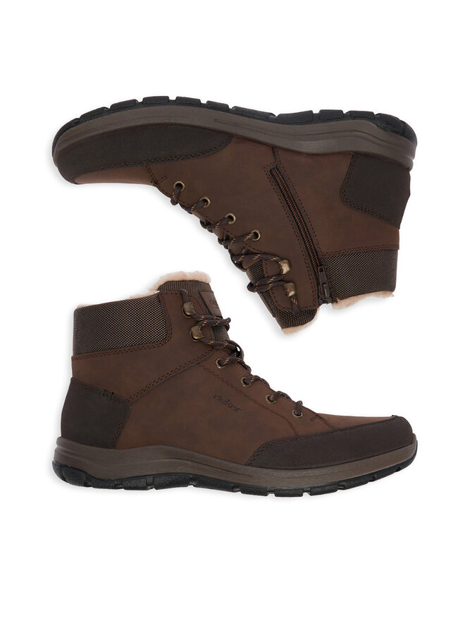 Rieker Schnürschuhe Rieker CEO-03640-22 Braun