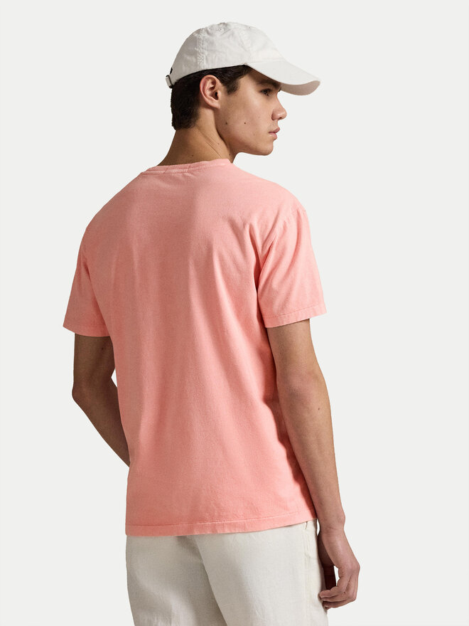 Polo Ralph Lauren Polo Ralph Lauren T-Shirt 710969628005 Ροζ Custom Slim Fit