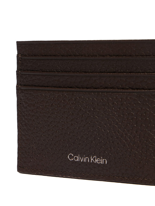 Calvin Klein Kreditkartenetui Calvin Klein LV04D1060G Dunkelbraun