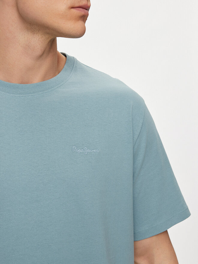 Pepe Jeans Pepe Jeans Футболка Connor PM509206 Голубий Regular Fit