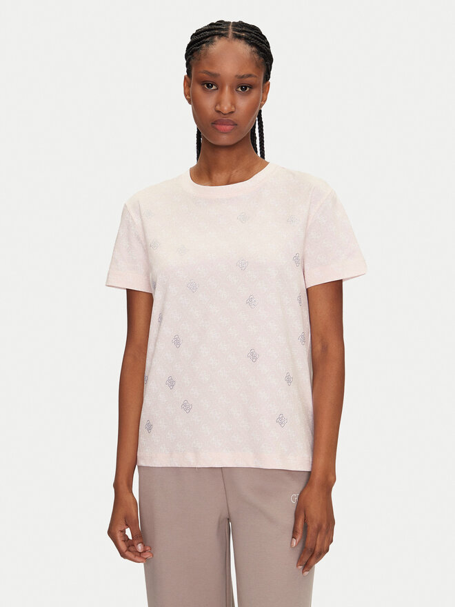 Guess Guess Camiseta V5GI16 I3Z14 Rosa Regular Fit