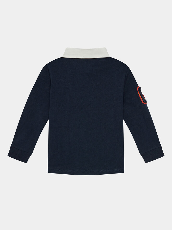 OVS OVS Pólóing 1842386 Sötétkék Regular Fit