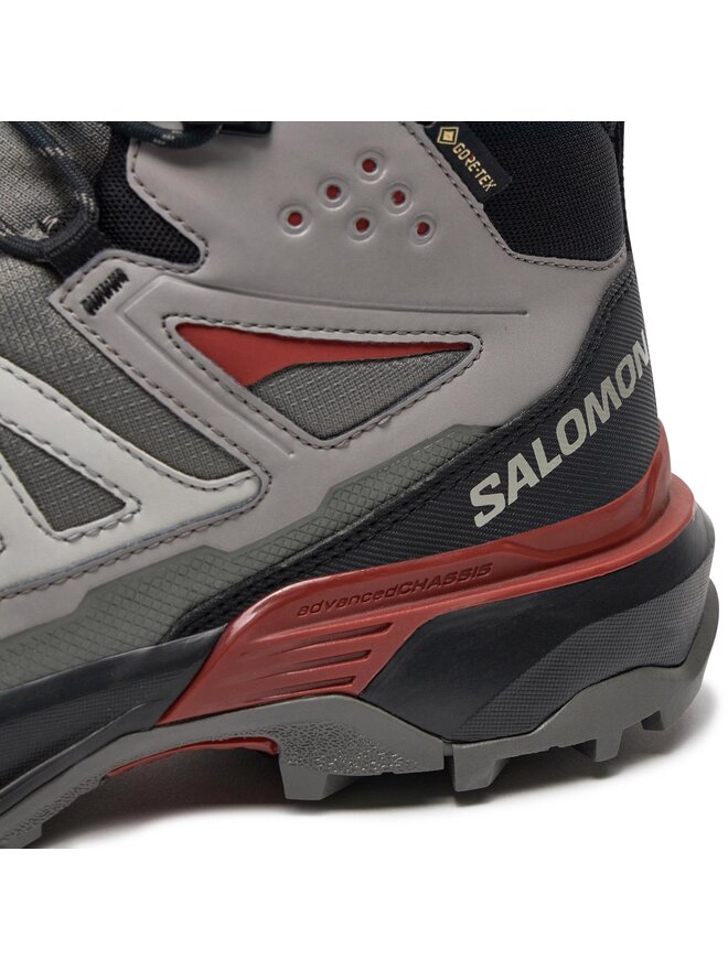 Salomon Trekkingschuhe Salomon X Ultra 360 Mid GORE-TEX L47447800 Grau