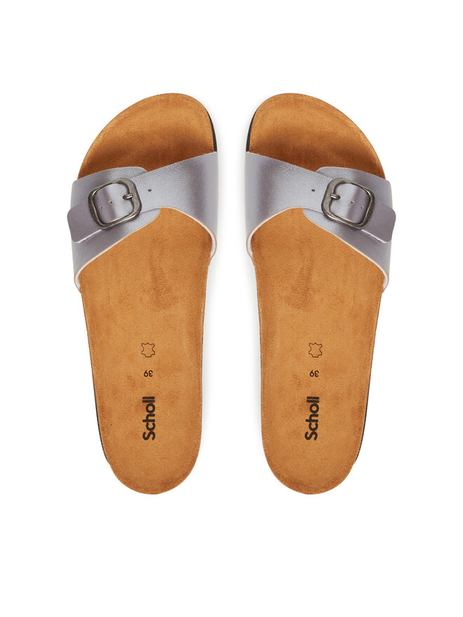 Scholl Natikači Scholl Estelle F32157 Srebrna