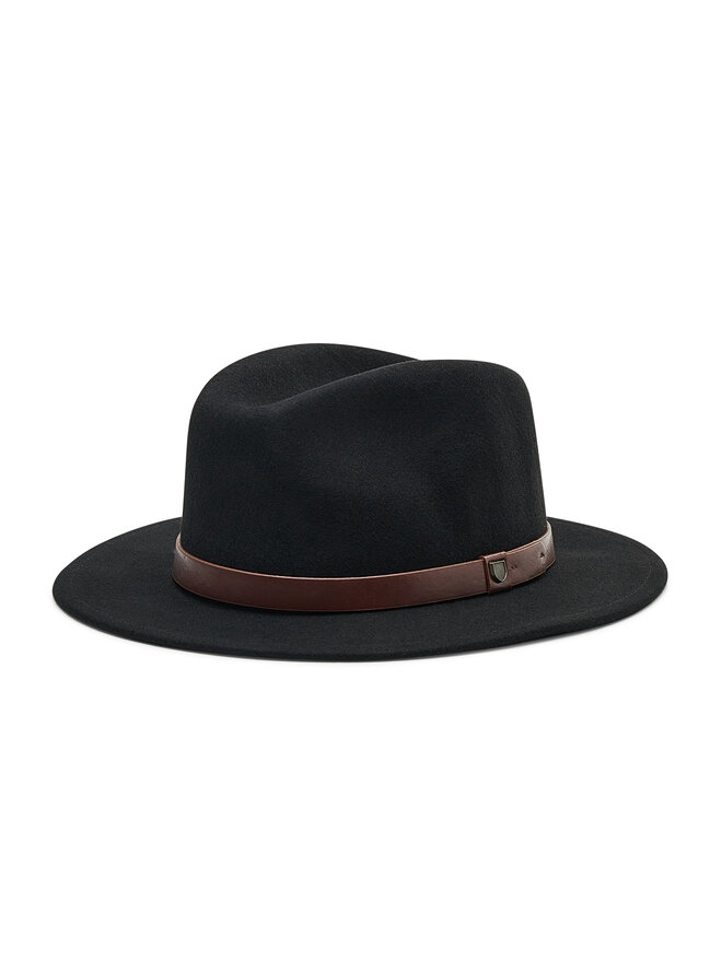 Brixton Pălărie Brixton Messer Fedora 10763 Negru