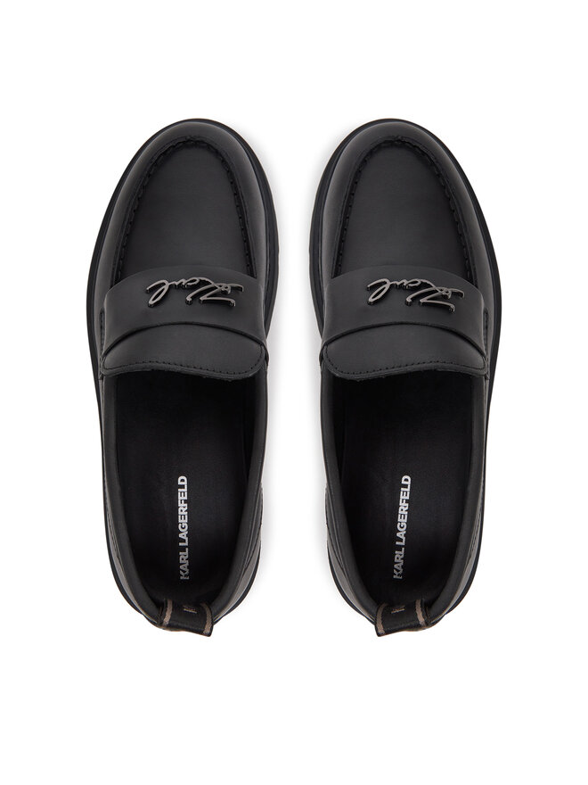 KARL LAGERFELD Loafersy KARL LAGERFELD Kamden KL40413 Czarny
