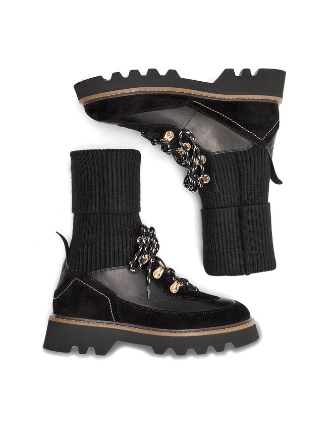 Badura Stiefeletten Badura STARK-06W4-023 Schwarz