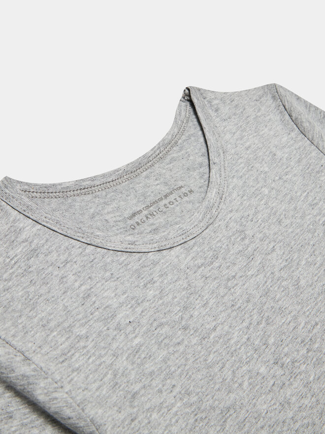 United Colors Of Benetton United Colors Of Benetton 2er-Set T-Shirts 3OP80M018 Grau Regular Fit
