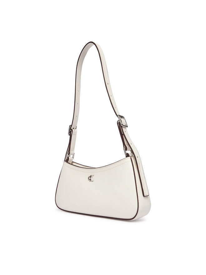 Calvin Klein Handtasche Calvin Klein Ck Small Shoulder Bag LV04F3170G Weiß