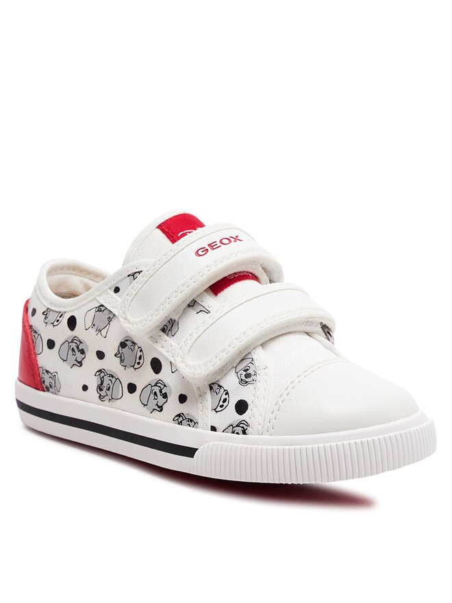 Geox Sneakersy Geox B Kilwi Girl B45D5C 0AN54 C0050 S Biela