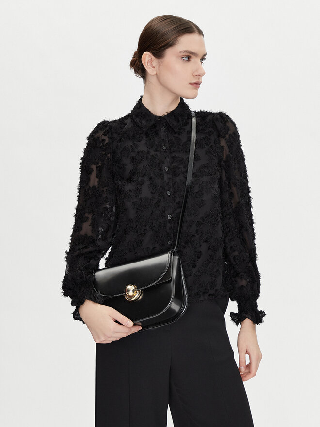 Furla Kabelka Furla Sfera Borsa A Tracolla S Vaniglia WB01355 BX3589 O6000 Černá