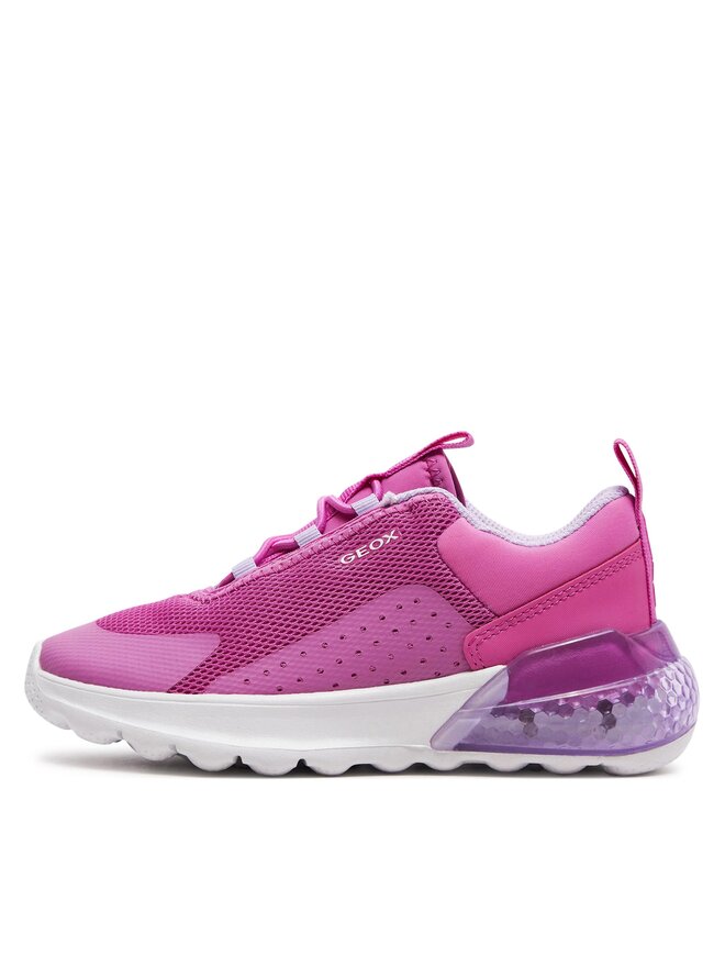 Geox Sneakersy Geox J Activart Illuminus J45LZA 0149J C8257 S Růžová