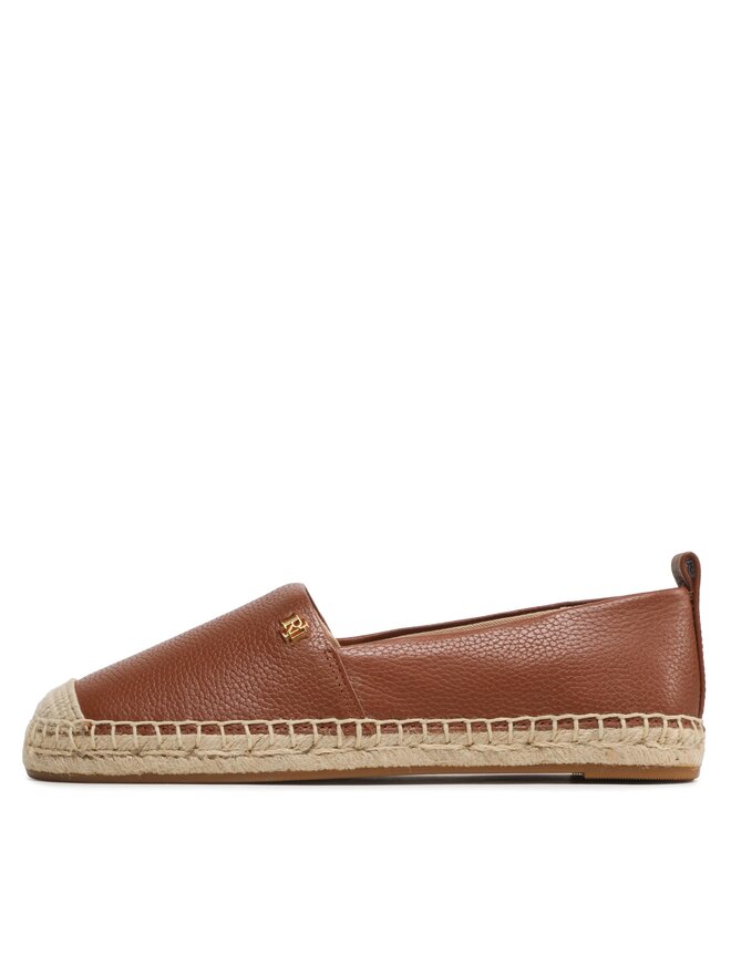 LAUREN RALPH LAUREN Espadryle Lauren Ralph Lauren Cameryn IV 802905304002 Brązowy
