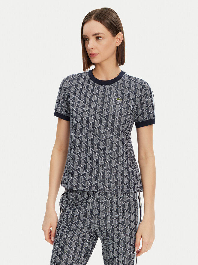 Lacoste Lacoste Póló TF3244 Sötétkék Slim Fit