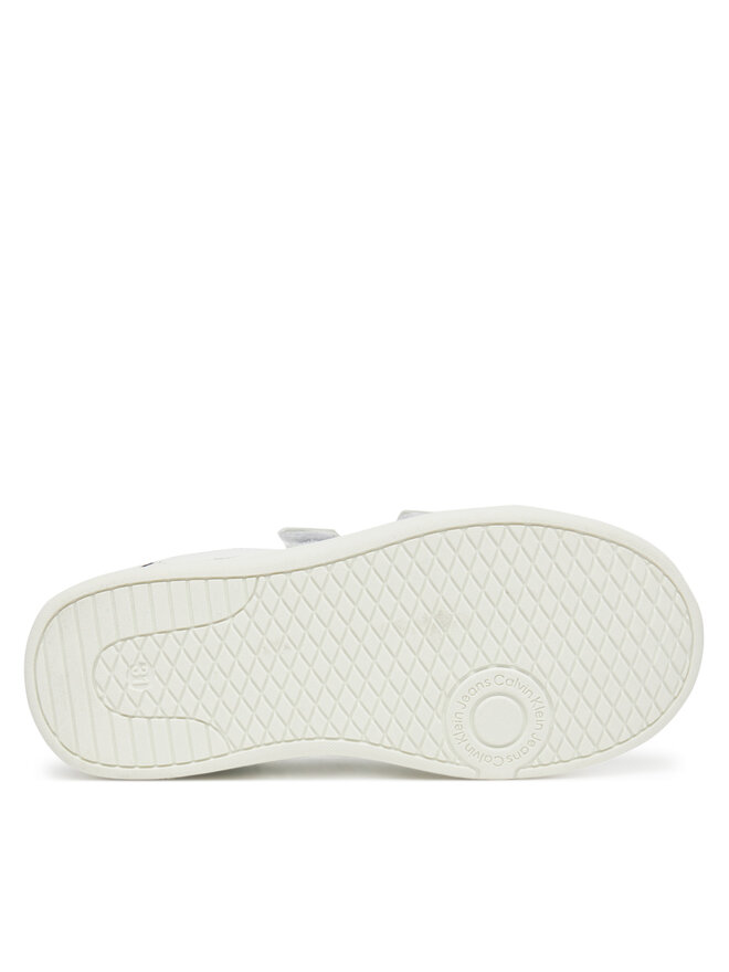 Calvin Klein Jeans Sneakersy Calvin Klein Jeans Low Cut Velcro Sneaker V1X9-82074-1355 S Biały