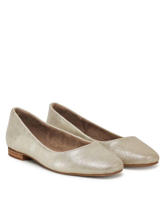 Toms Baleriny Toms Briella 10021362 Złoty