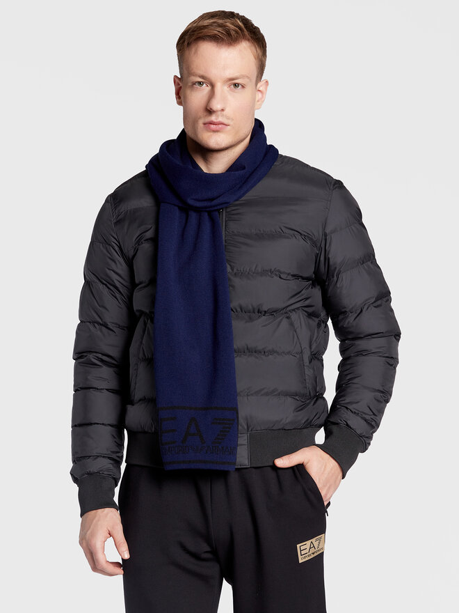EA7 Emporio Armani Šál EA7 Emporio Armani 274902 2F300 00035 Tmavomodrá