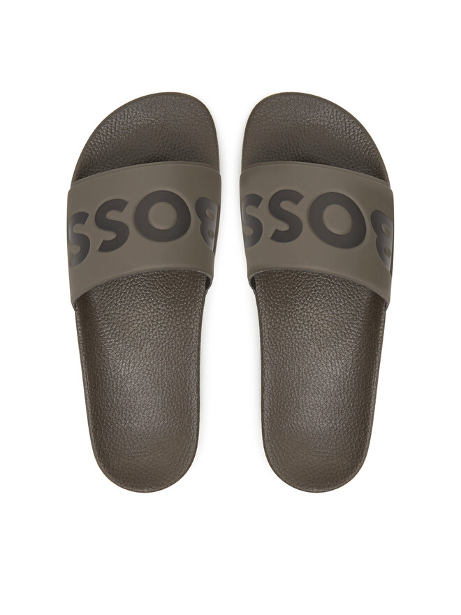 BOSS Pantoletten BOSS Aryeh 50536835 Braun