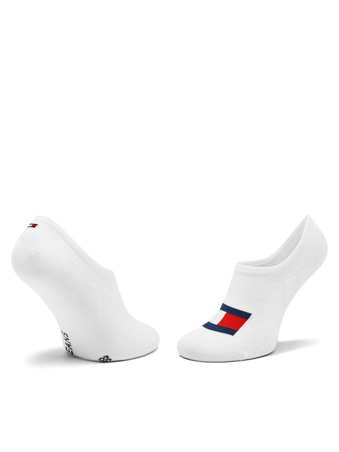 Tommy Hilfiger Kotníkové ponožky Unisex Tommy Hilfiger 701228224 Bílá