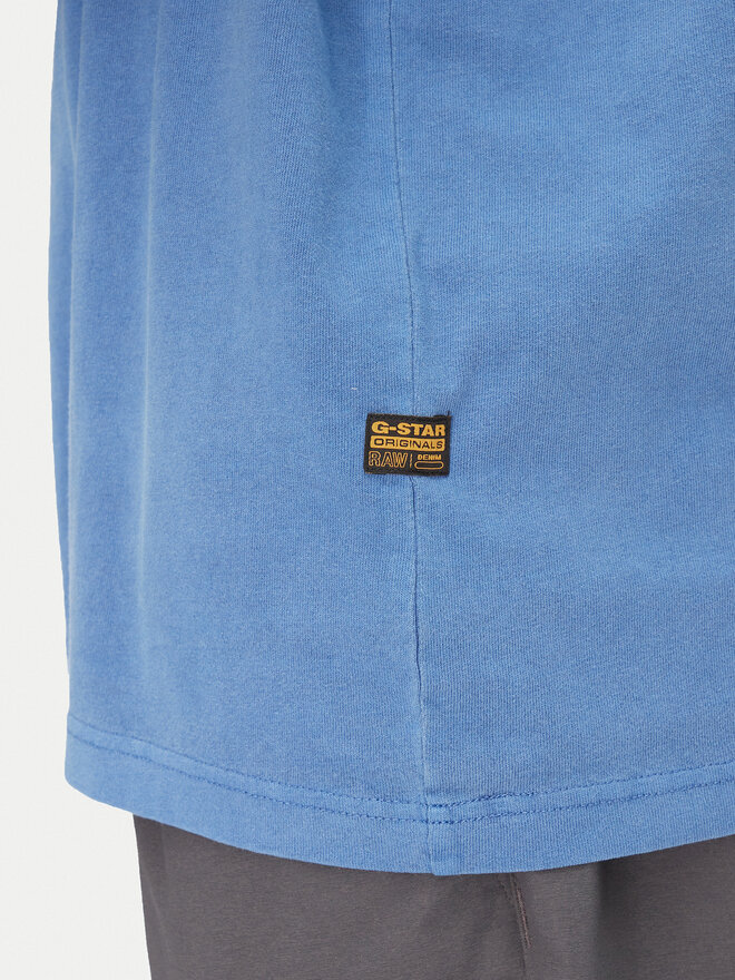 G-Star Raw G-Star Raw Marškinėliai Multi Logo D26049-C756 Mėlyna Loose Fit