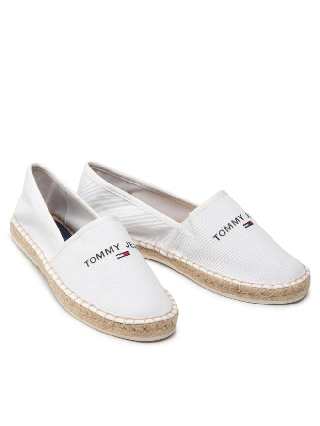 Tommy Jeans Espadrilles Tommy Jeans Espadrille EN0EN01815 Weiß