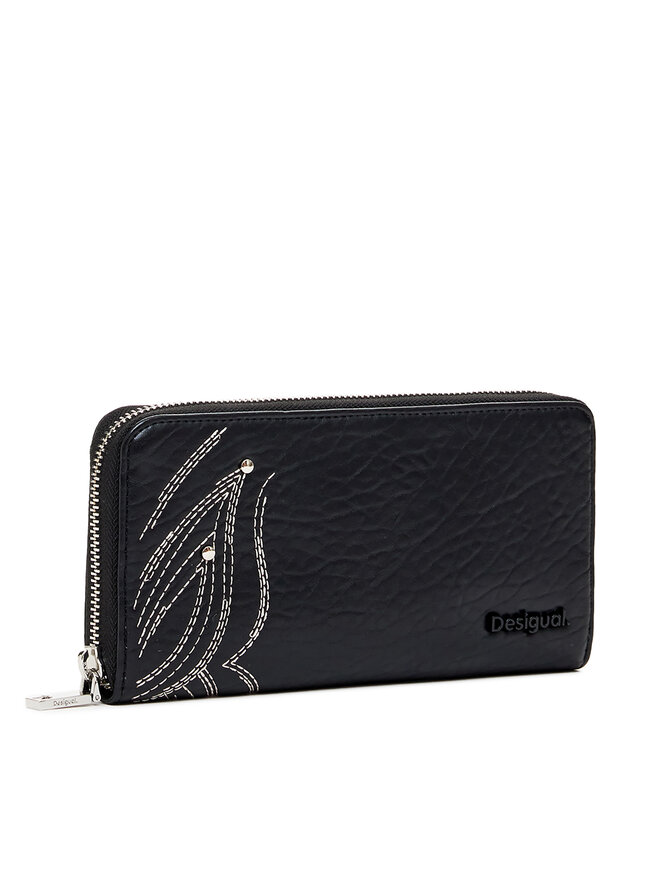 Desigual Cartera grande para mujer Desigual 25SAYP09 Negro