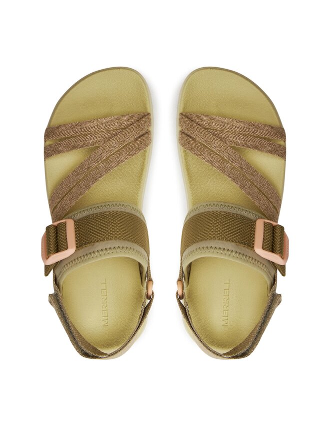 Merrell Σανδάλια Merrell Terran 4 Backstrap J006796 Καφέ