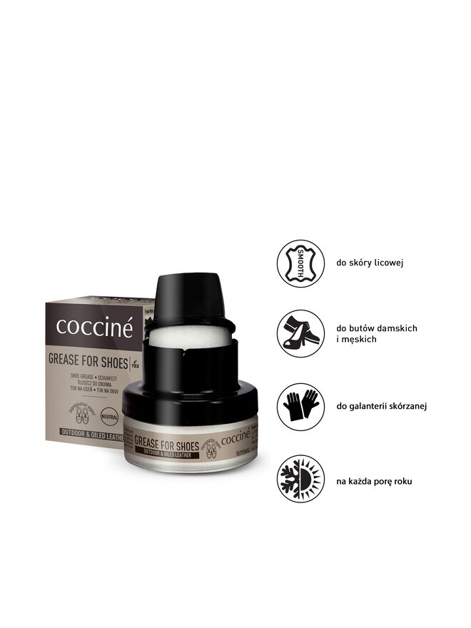Coccine Schuhwachs Coccine Grease For Shoes 55/29/50/01/A/v4
