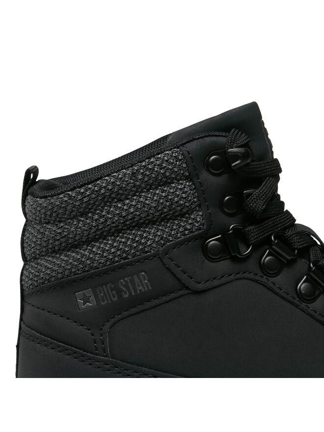 Big Star Shoes Ορειβατικά παπούτσια Big Star Shoes MM274677 Μαύρο